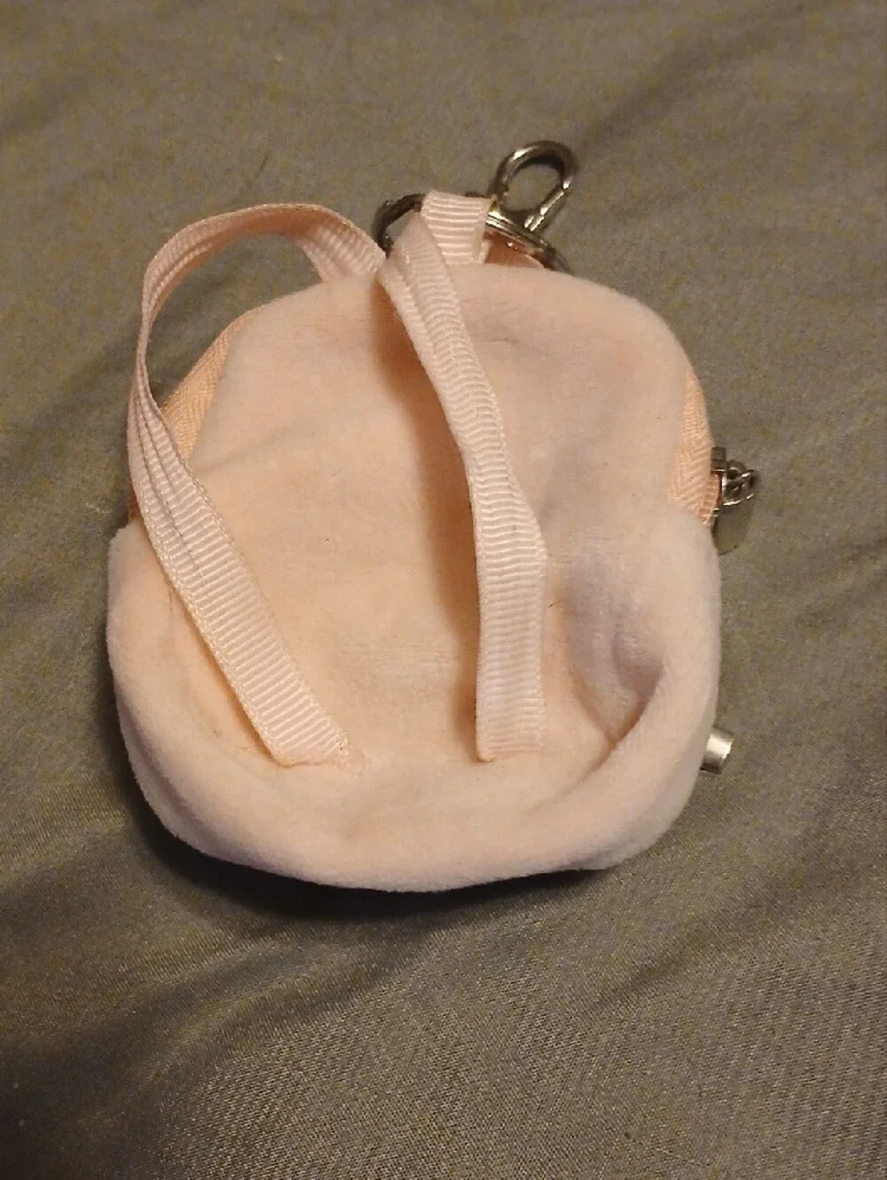 Kids Plush Unicorn Coin Pouch Keychain - Pink